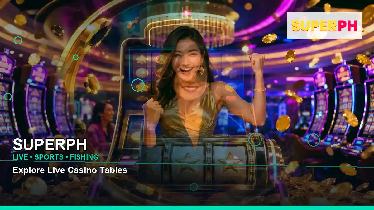 SUPERPH high-energy play phone mobile casino games in a right close-up layout for Philippine players