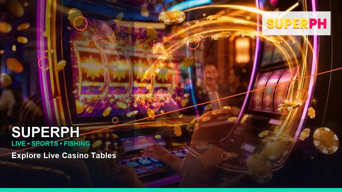 SUPERPH high-energy reels casino bonus games in a left-diagonal layout for Philippine players