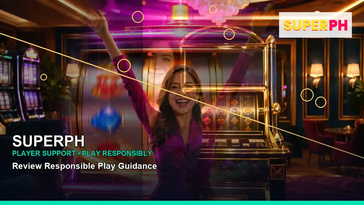 SUPERPH high-energy VIP casino rewards in a right close-up layout for Philippine players