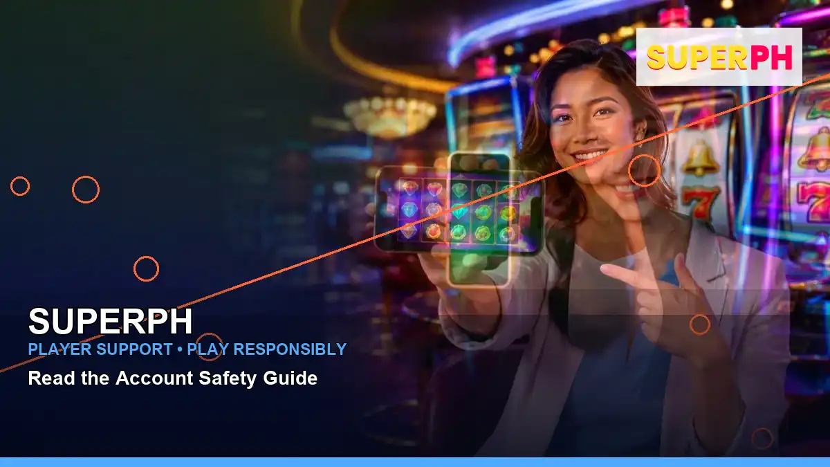 SUPERPH SUPERPH responsible cricket betting guide information for Philippine users scene with wide-action reels casino bonus
