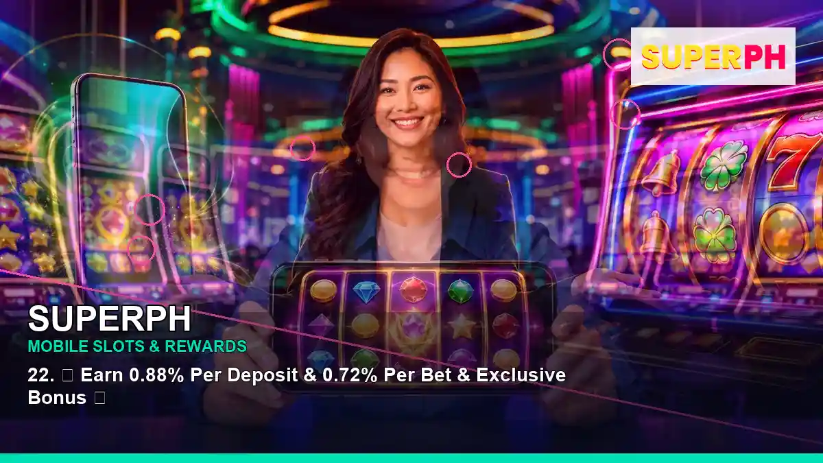 SUPERPH high-energy party online slot games in a centered layout for Philippine players