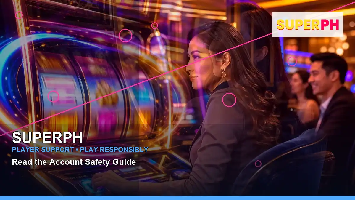 SUPERPH SUPERPH tennis guide information for Philippine users scene with left-diagonal neon jackpot slot games for players